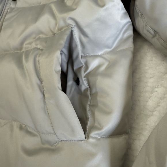 I.N.C. International Concepts 80% Down Blend Platinum Hooded Ski Parka J… - Picture 5 of 11